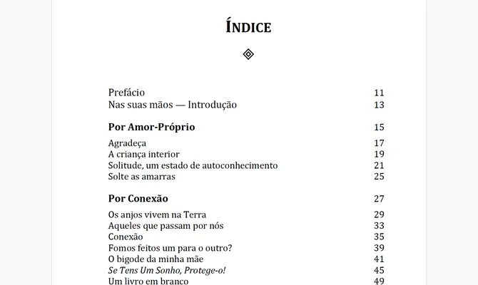 Indice De Um Livro ABA Publicações | Associação Brasileira De